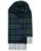 Châle en laine d'agneau, Black Watch Modern