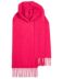 Lamswollen Shawl, Bright Pink
