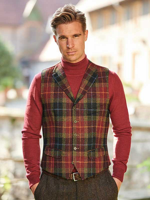 Harris_Tweed_Vestje_met_revers_655