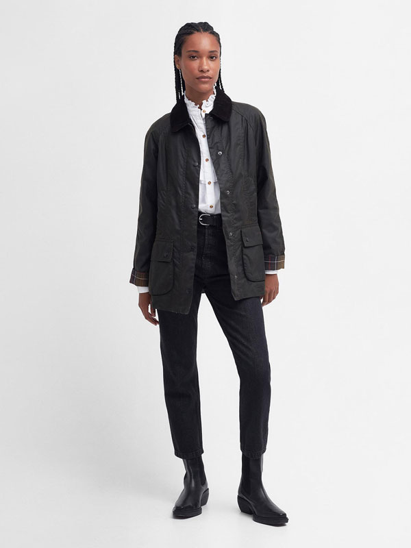 Veste cirée Barbour Classic Beadnell Olive 2