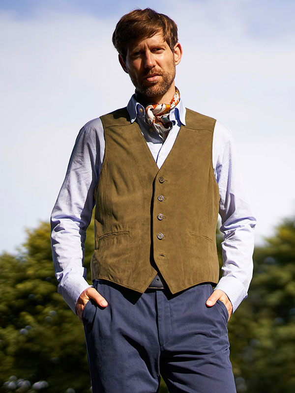 Wellington__lederen_Vest_Olive