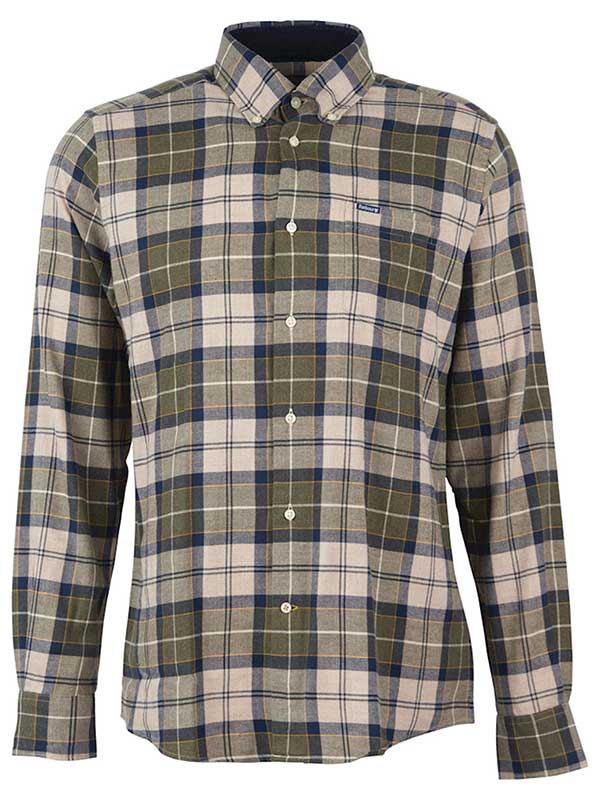 BARBOUR_FORTROSE_TAILORED_TARTAN_SHIRT_Forest_Mist