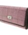 Harris Tweed Purse Pink Check