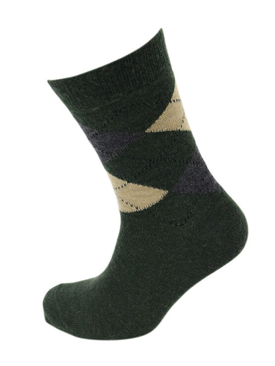 Viyella Argyle Socks One Size Lovat