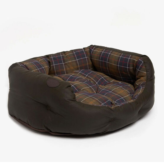 Barbour Wax/Cotton Dog Bed 30in