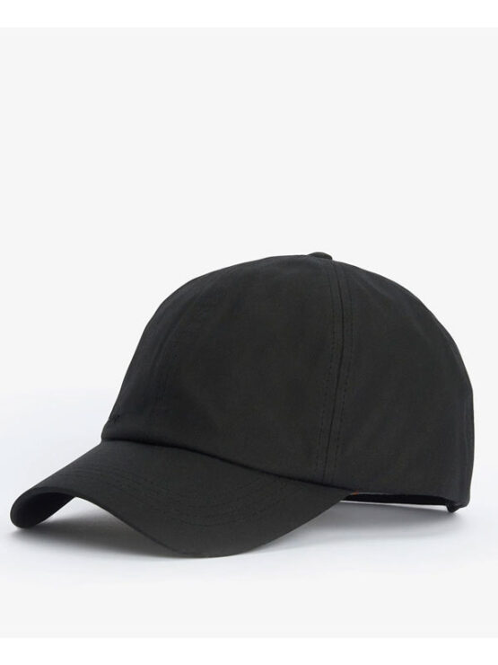 Barbour Wax Sports Cap Black