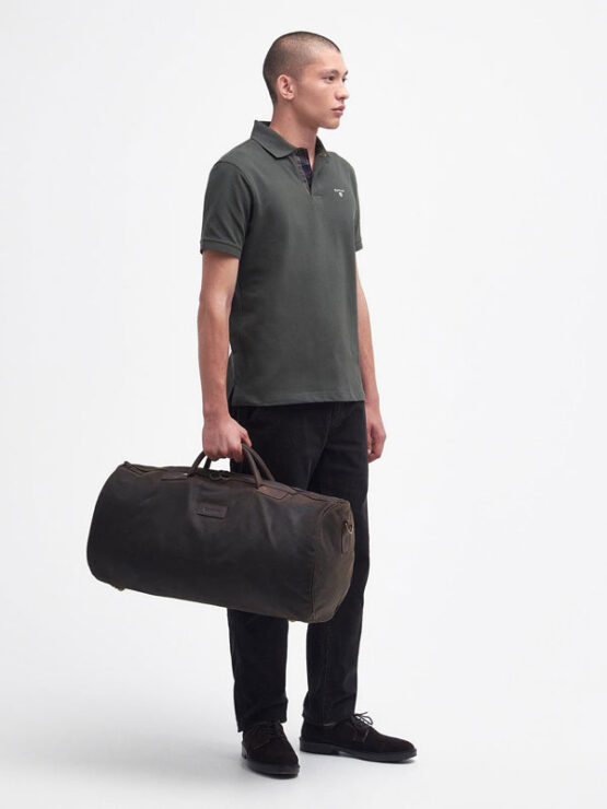 Barbour Wax Holdall Olive - Afbeelding 3