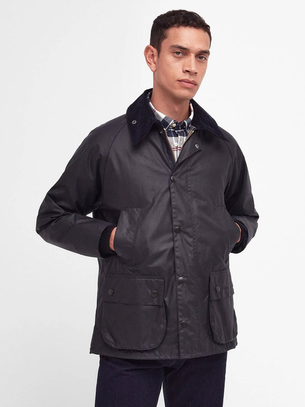 Barbour_Bedale_Wax_Jacket_Navy