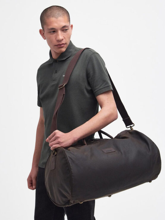 Barbour Wax Holdall Olive - Afbeelding 2