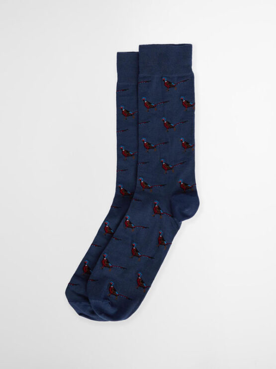 Barbour Mavin Socks Pheasant Oceana Blue