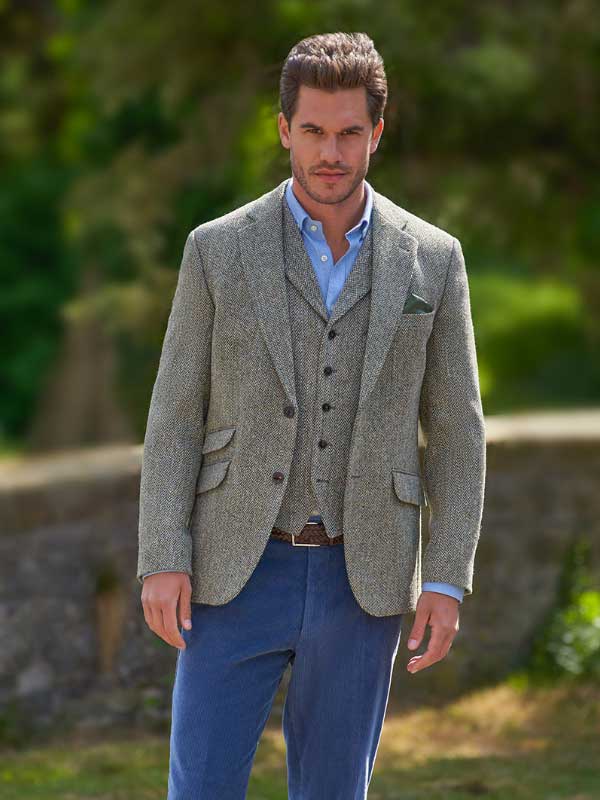 Veste en tweed Harris 634
