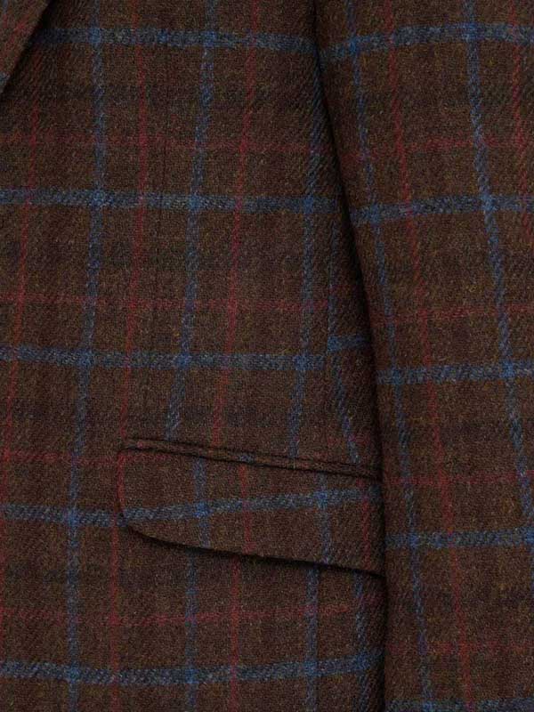 Harris Tweed Jacket "London" In Lord's Overcheck – Image 5
