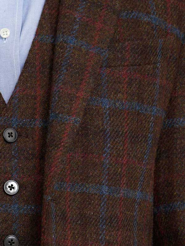 Harris Tweed Jacket "London" In Lord's Overcheck – Image 6