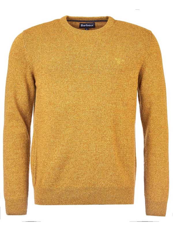 Barbour Essential Tisbury Crew Neck Sweater Knitwear Copper - Afbeelding 3