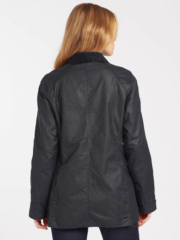 Veste cirée Barbour Classic Beadnell bleu marine – Image 3