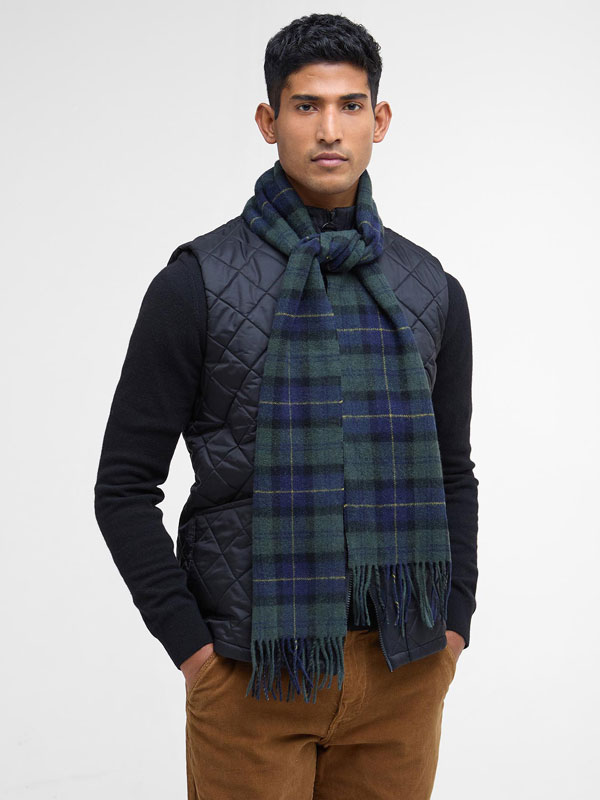 Barbour_Scarf_Tartan_Lambswool_Olive_Night