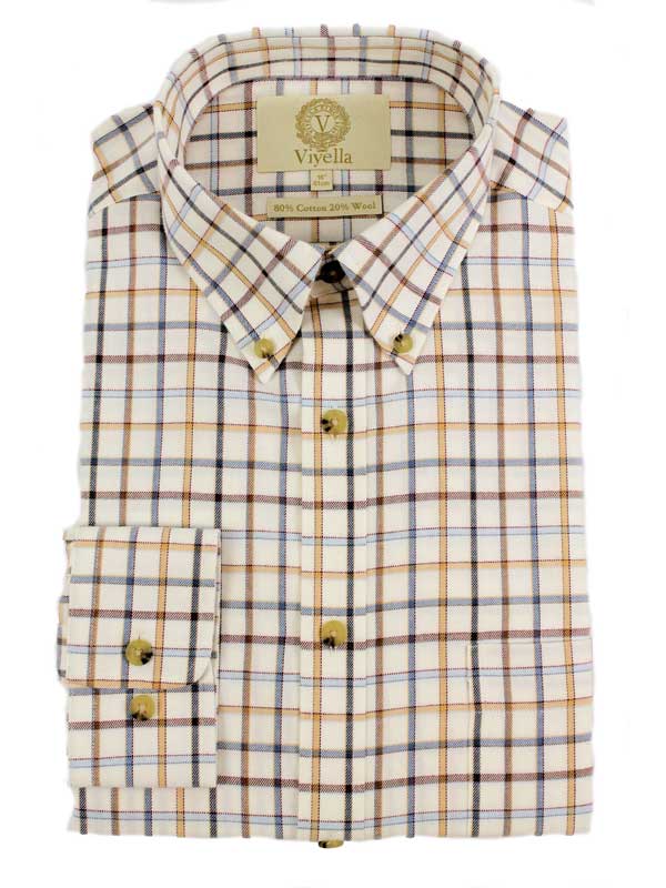 Viyella_Shirt__Tattersall_Blauw_Bruin Viyella_Shirt__Tattersall_Blauw_Bruin