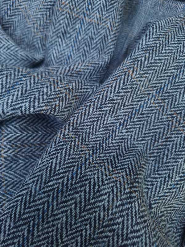 Harris Tweed Jacket "London" In Highland Green Herringbone - Afbeelding 4