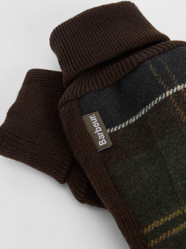Barbour Hackney Tartan Ladies Gloves - Afbeelding 3