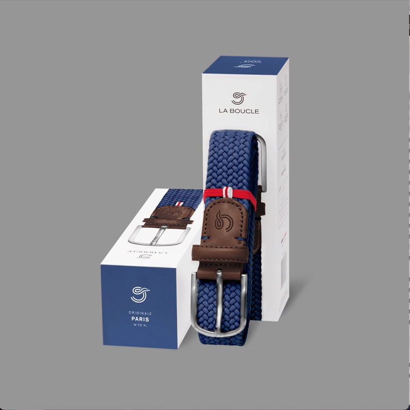 Ceinture La Boucle Paris Bleu Marine – Image 5