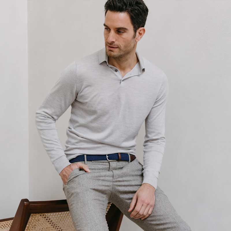 Ceinture La Boucle Paris Bleu Marine – Image 3