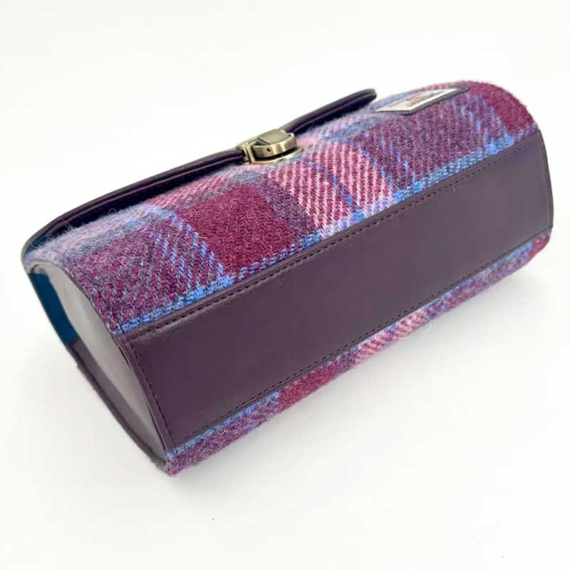 Harris Tweed Mini Day Bag In Pastel Pink – Image 3