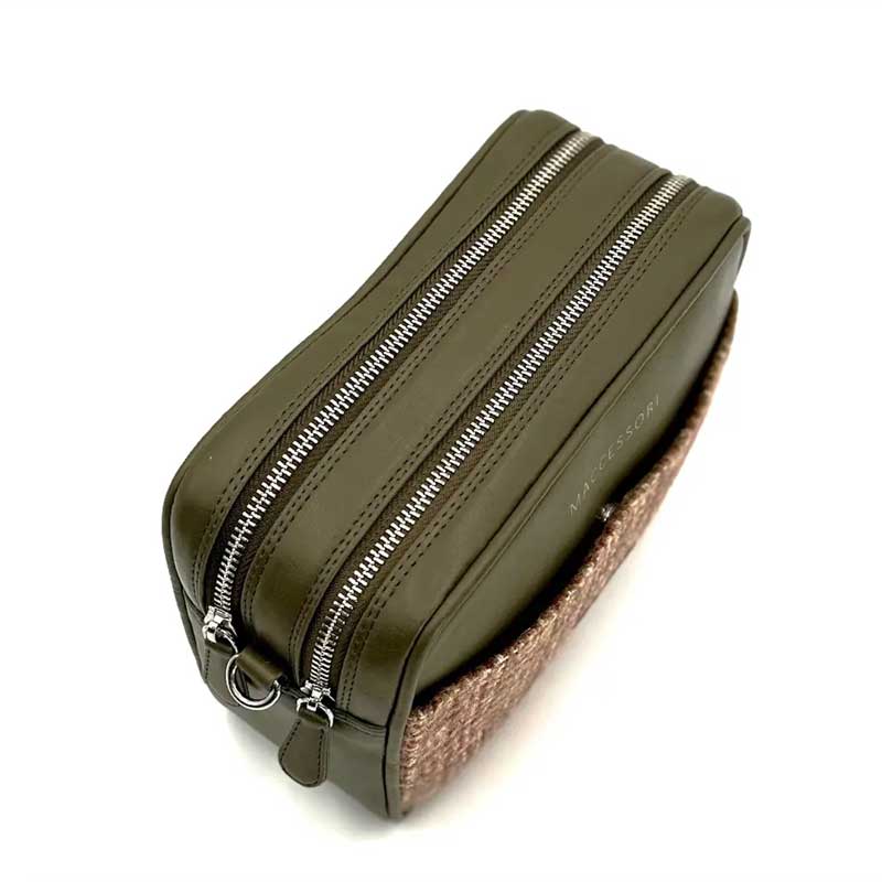 Harris Tweed Camera Bag In Maple - Afbeelding 4