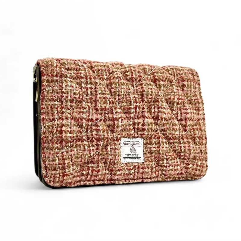 Harris_Tweed_Quilt_Shoulder_Bag_In_Maple Harris_Tweed_Quilt_Shoulder_Bag_In_Maple