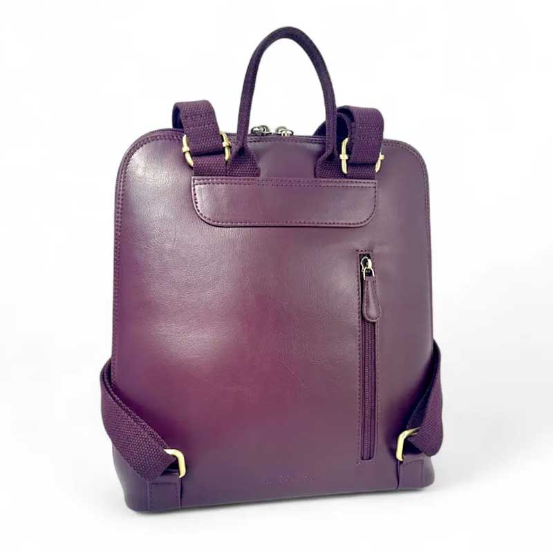 Harris Tweed Backpack In Pastel Pink - Afbeelding 7