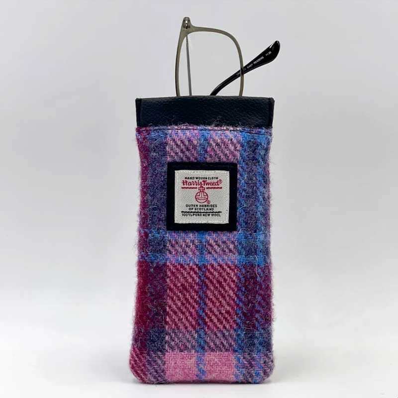 Harris_Tweed_Glasses_Sleeve_in_Pastel_Pink Harris_Tweed_Glasses_Sleeve_in_Pastel_Pink