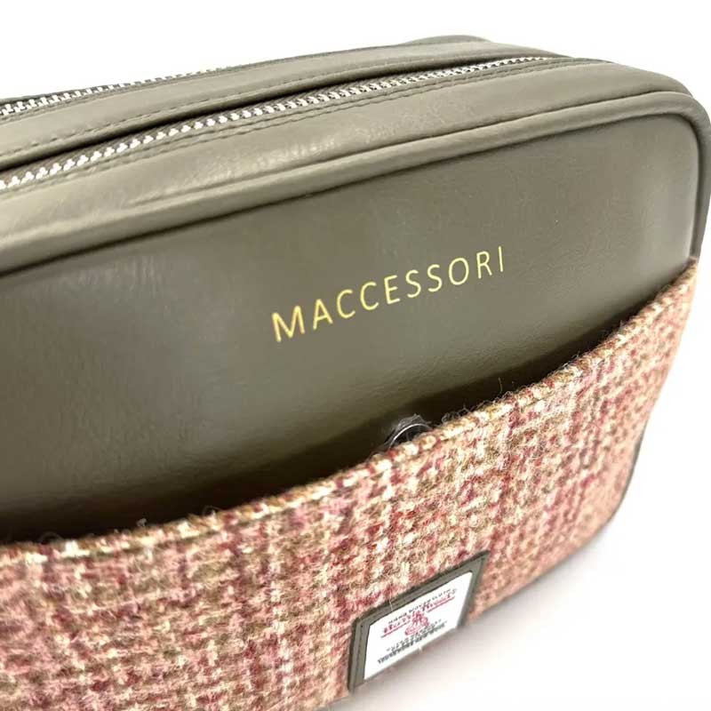 Harris Tweed Camera Bag In Maple - Afbeelding 6