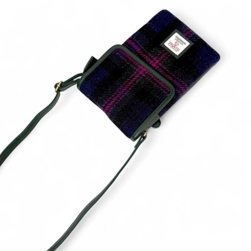Harris Tweed Mini Crossbody Bag in Baird Check - Afbeelding 4