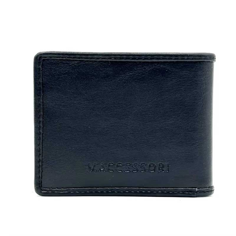 Harris Tweed Bifold Coin Wallet In Blue Check - Afbeelding 5