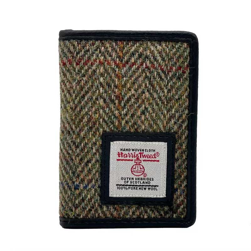 Harris_Tweed_Card_Holder_In_Country_Green Harris_Tweed_Card_Holder_In_Country_Green
