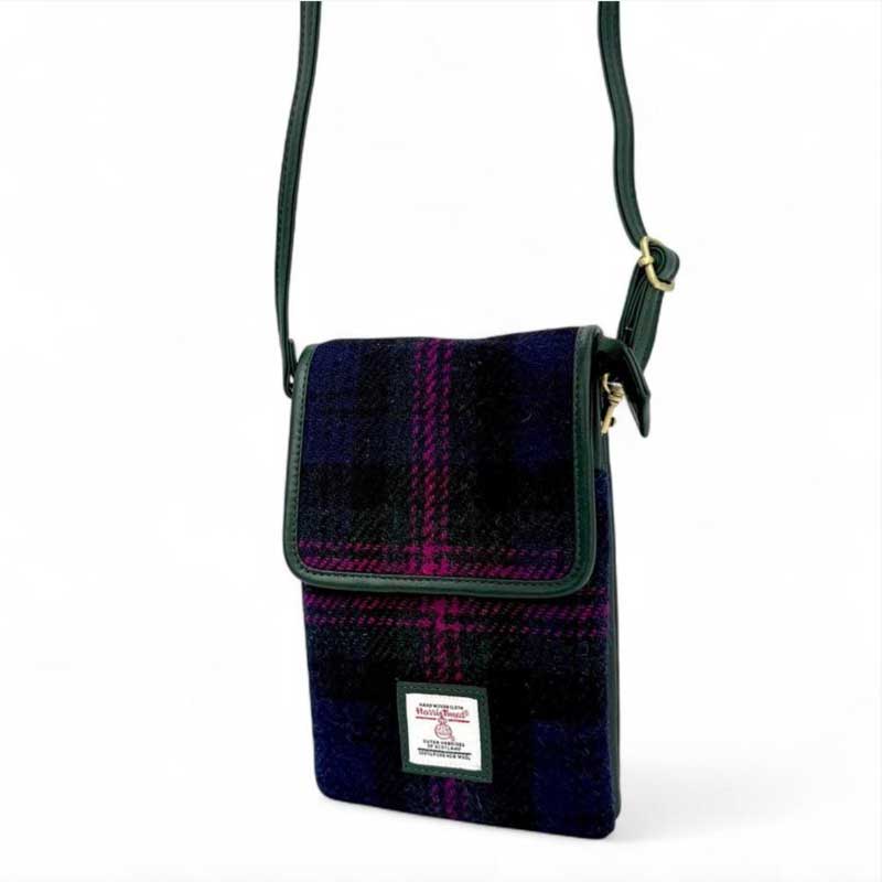 Harris Tweed Mini Crossbody Bag in Baird Check - Afbeelding 6