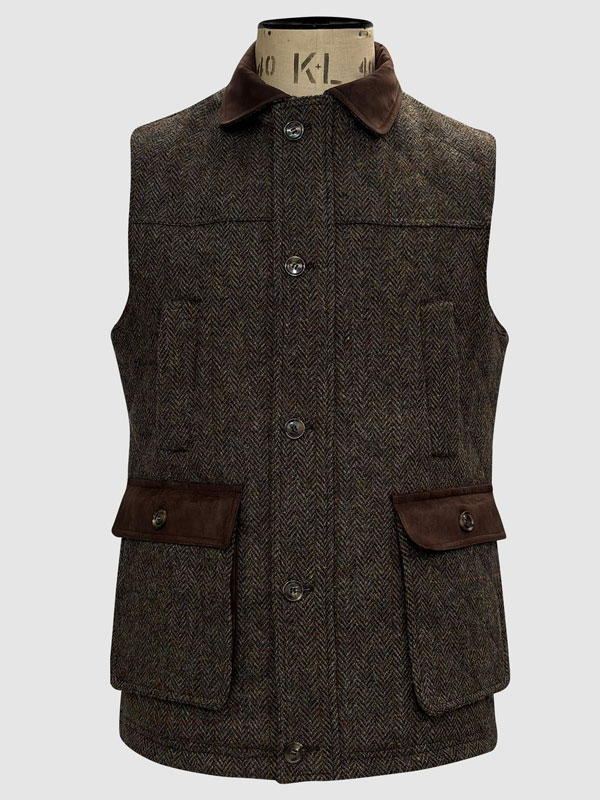 Harris_Tweed_Gilet__Bodywarmer_Brown Harris_Tweed_Gilet__Bodywarmer_Brown