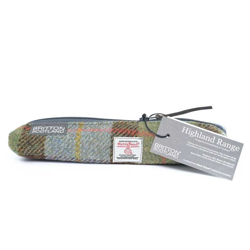 Harris_Tweed_Highland_Range_Slim_Pencil_Case_McLeod_Plaid