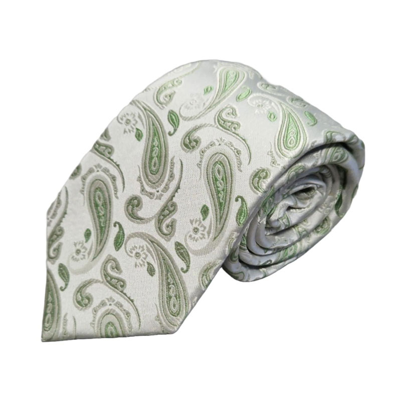 Stropdas_Zijde_Lindegroen