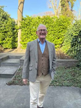 Veste en tweed Harris London à motif pied-de-poule