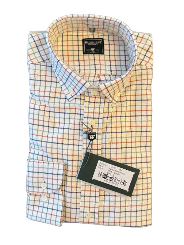 Overhemd_Button_Down__Steward__In_Tattersal