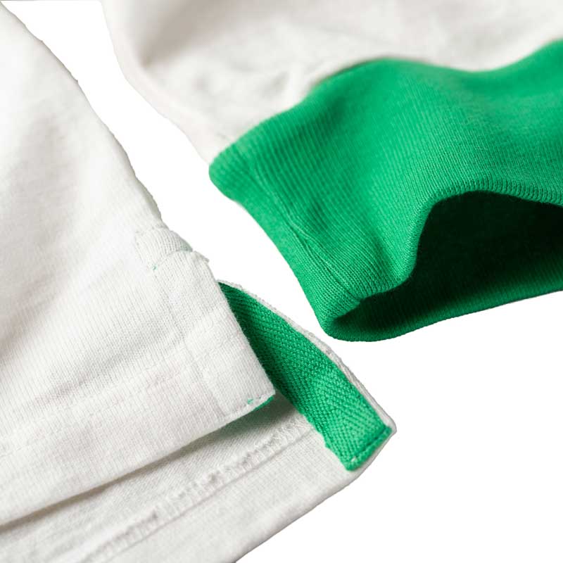 Heritage Rugby Shirt Bright Green Hoop 1871 - Afbeelding 5