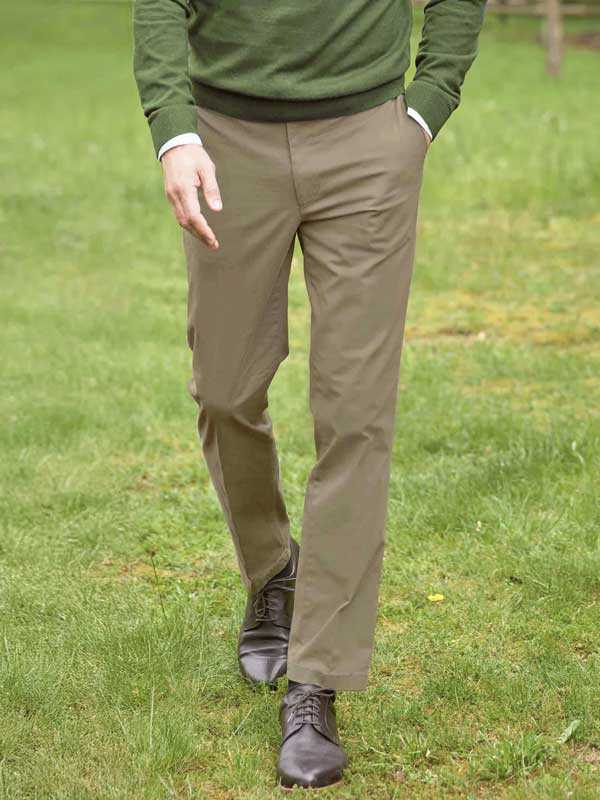 Pantalon en coton Wellington_Sable_2