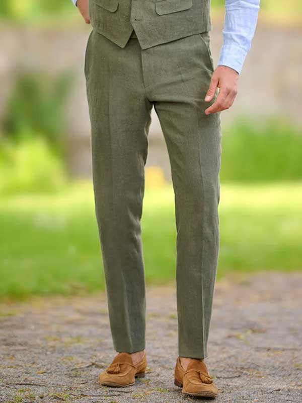 Linnen_Pantalon__Mr_Miller_SO__In_Olive