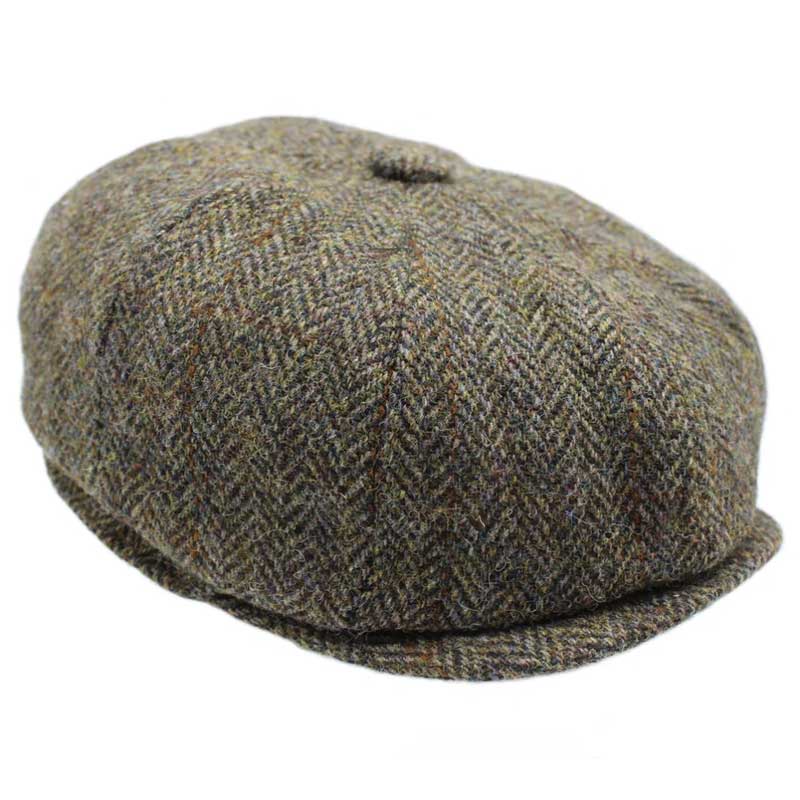 Harris_Tweed_8_Piece_Cap_Brodick_in_Moorland