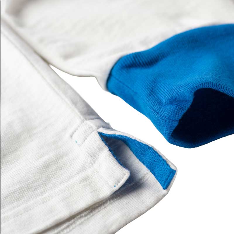 Heritage Rugby Shirt French Blue Hoop 1871 - Afbeelding 6