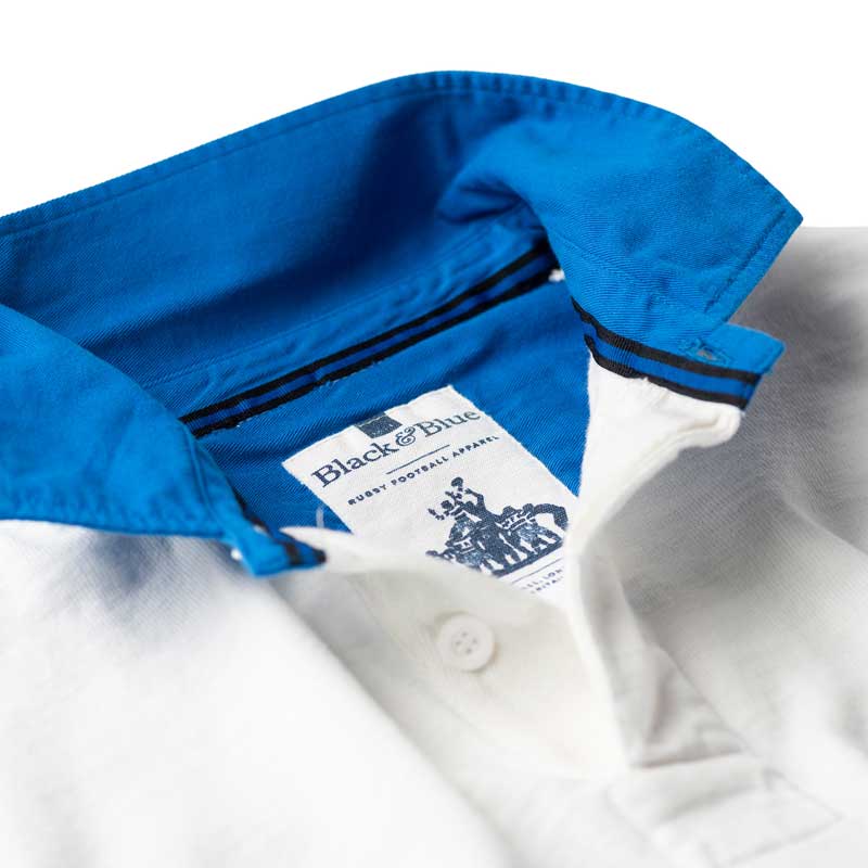 Heritage Rugby Shirt French Blue Hoop 1871 - Afbeelding 4