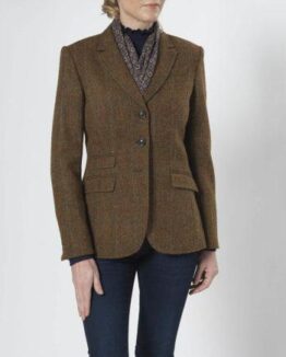Harris Tweed Dames Jasje "Carola" In Country Classic