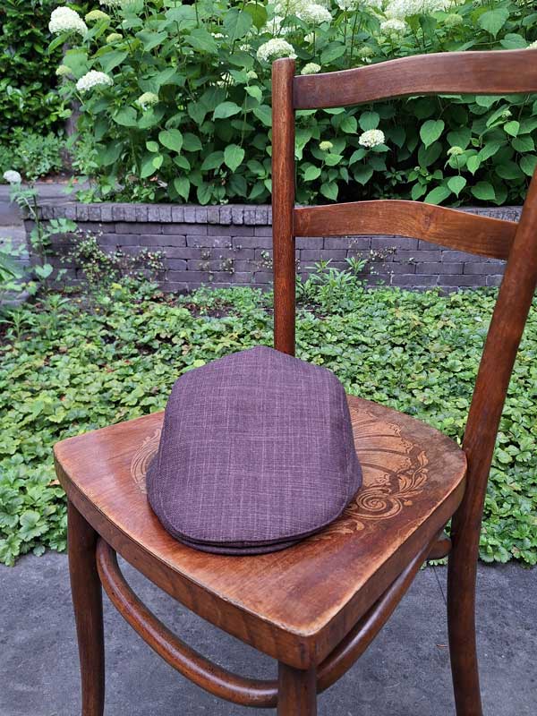 Casquette plate d'été Bordeaux