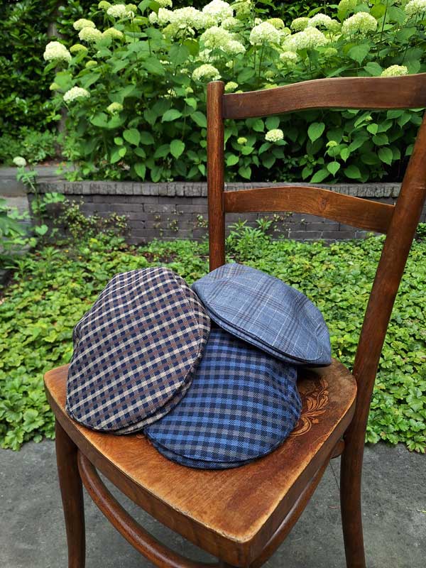 Flat Cap Summer Bruine Ruit Pied-De-Poule – Image 3