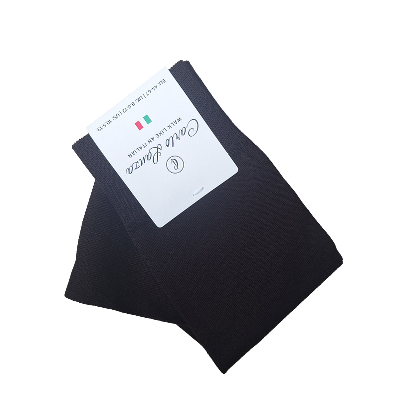 Heren_Sokken_Katoen_Classico_Dark_Brown